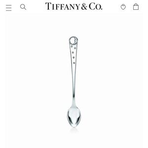 Tiffany & Co. Man In The Moon Silver Feeding Spoon
